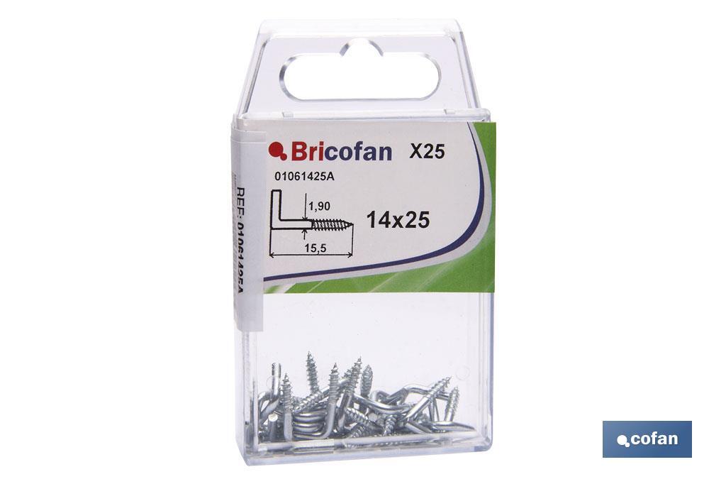 BLÍSTER DE 10 UDS. ALCAYATA ROSCADA 18X50 VENTA UNITARIA (PACK: 1 UDS)