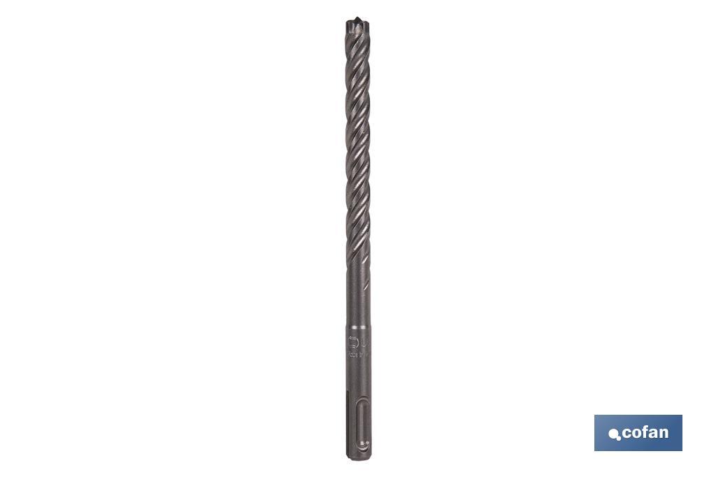 BROCA SDS PLUS PARA HORMIGÓN ARMADO 06 X 215 MM (PACK: 1 UDS) BROCA SDS PLUS PARA HORMIGÓN ARMADO 06 X 215 MM (PACK: 1 UDS)