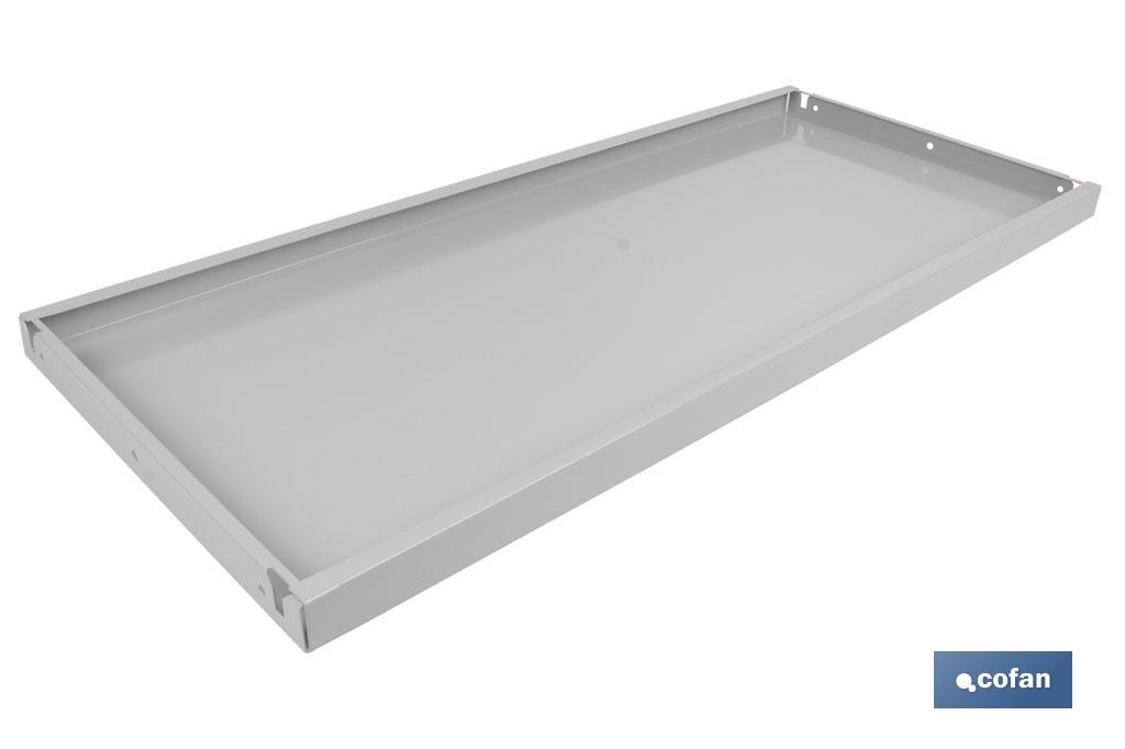 BANDEJA SIN REFUERZO ESTANTERIA 930X400mm (PACK: 4 UDS)