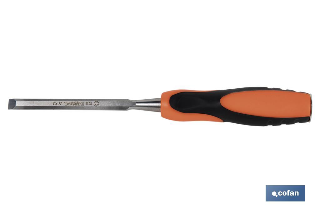FORMÓN CON MANGO BIMATERIAL ANCHO DE CORTE 10 MM (PACK: 1 UDS) FORMÓN CON MANGO BIMATERIAL ANCHO DE CORTE 10 MM (PACK: 1 UDS)