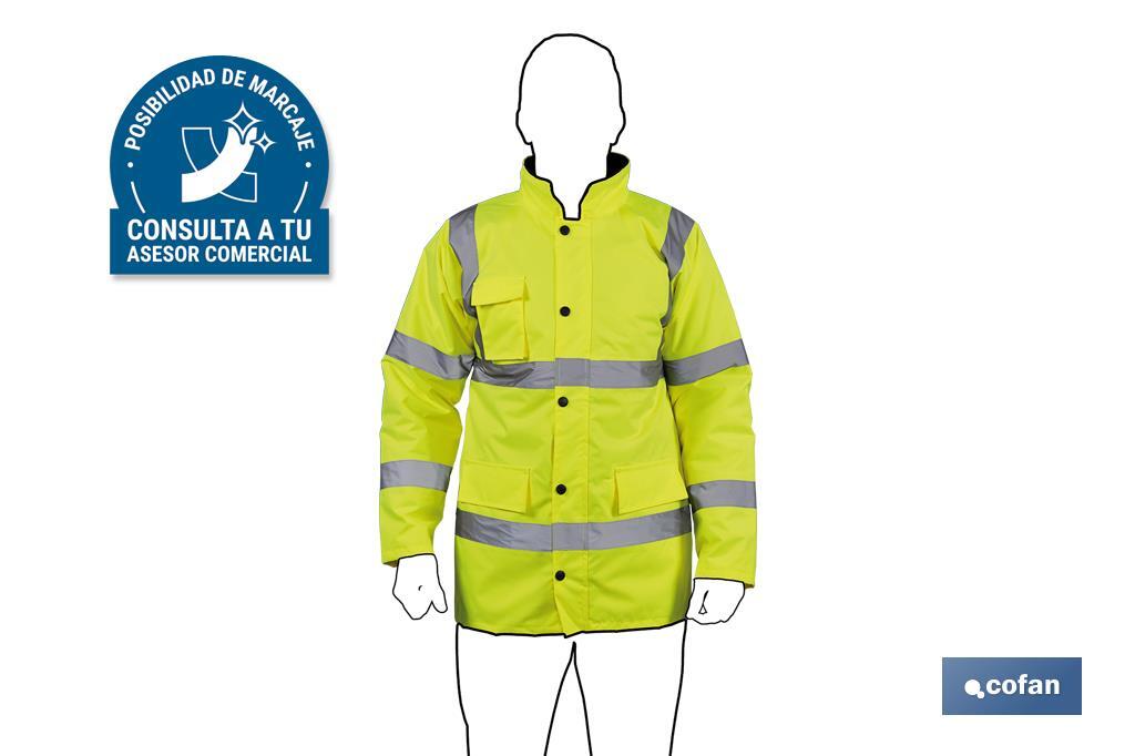 PARKA DE ALTA VISIBILIDAD MODELO ALDEBARÁN AMARILLO TALLA XXXL (PACK: 1 UDS) PARKA DE ALTA VISIBILIDAD MODELO ALDEBARÁN AMARILLO TALLA XXXL (PACK: 1 UDS)