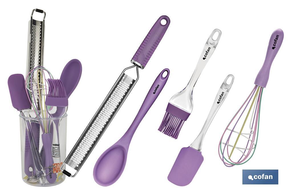 SET DE 6 UTENSILIOS DE REPOSTERÍA GAMA VERGINI (PACK: 1 UDS) SET DE 6 UTENSILIOS DE REPOSTERÍA GAMA VERGINI (PACK: 1 UDS)