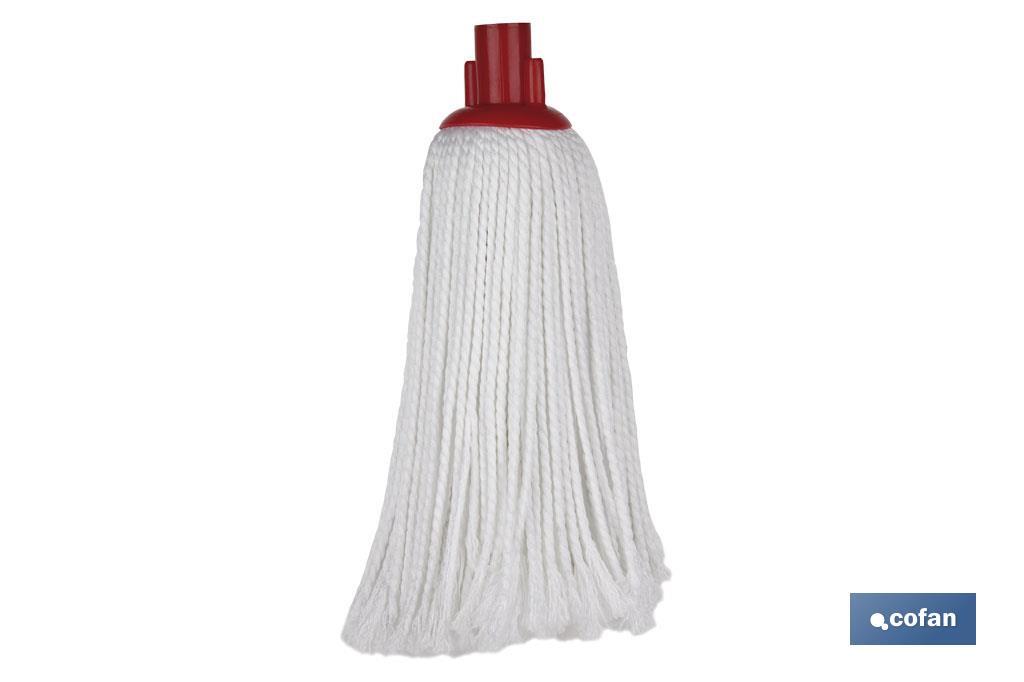 FREGONA HILO MICROFIBRA BLANCA 160GR (PACK: 1 UDS) FREGONA HILO MICROFIBRA BLANCA 160GR (PACK: 1 UDS)