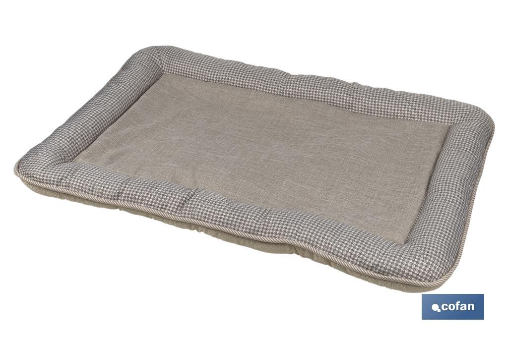 CAMA ACOLCHADA MASCOTAS 86 X 57 X 7 CM (PACK: 1 UDS)