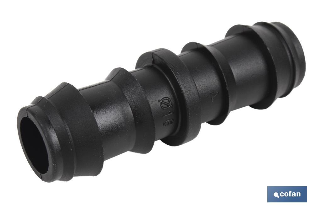 ENLACE RECTO Ø16MM (PACK: 100 UDS) ENLACE RECTO Ø16MM (PACK: 100 UDS)