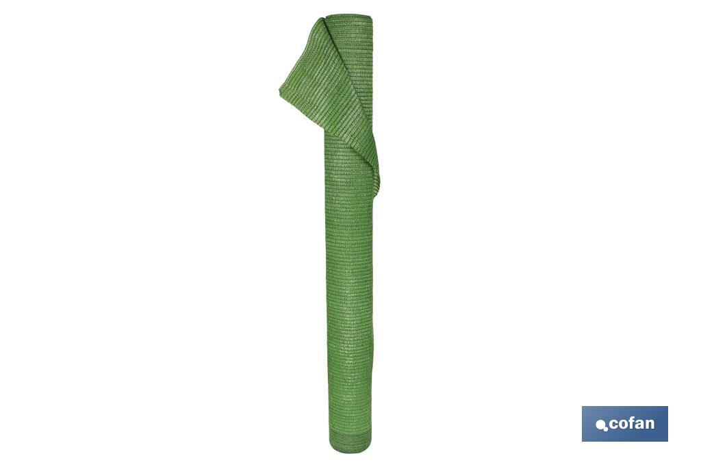 MALLA SOMBREO VERDE CLARO 80% / 90 Grs - 2 x 50 Mts (PACK: 1 UDS) MALLA SOMBREO VERDE CLARO 80% / 90 Grs - 2 x 50 Mts (PACK: 1 UDS)