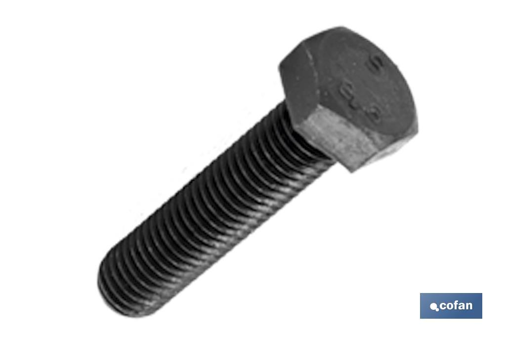 DIN-933 C-8.8 M-20 X 120 N