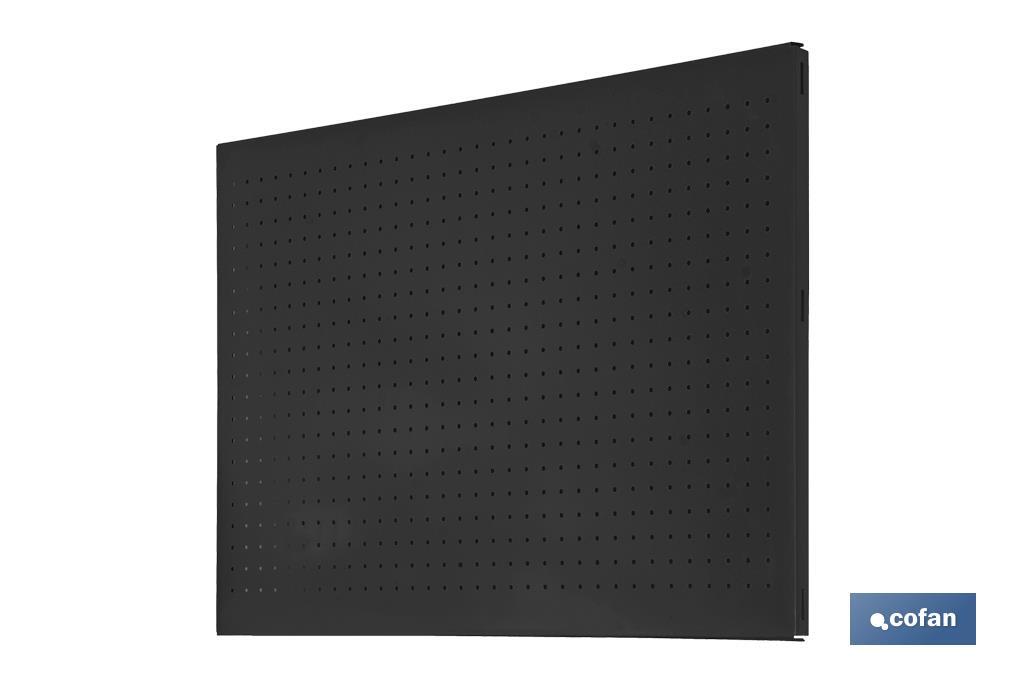 PANEL DE HERRAMIENTAS ANTRACITA CON 8 GANCHOS L-900 MM (PACK: 1 UDS)