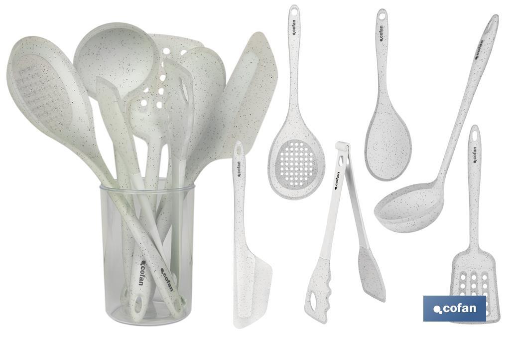 SET DE 7 UTENSILIOS DE COCINA GAMA BACH