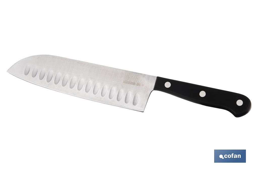 BL. CUCHILLO SANTOKU MOD SAFFRON 17.5cm (PACK: 1 UDS)