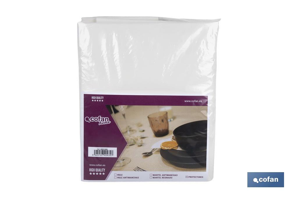 PROTECTOR DE MESA  1.5 BLANCO 1.40 X 2,50 M (PACK: 1 UDS)
