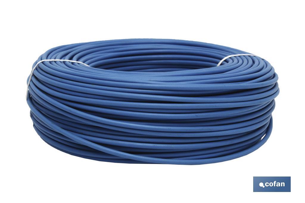 ROLLO CABLE H07V-K 1X2,5MM2 AZUL (100M)