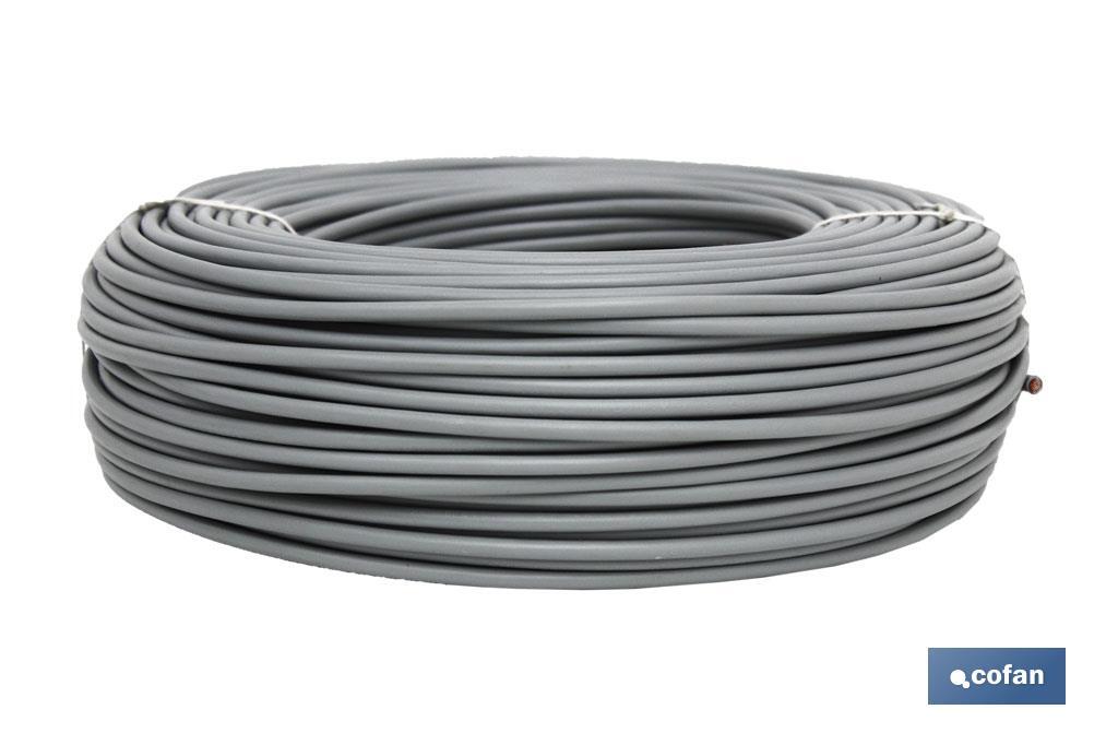 ROLLO CABLE H07V-K 1X2,5MM2 GRIS (100M)