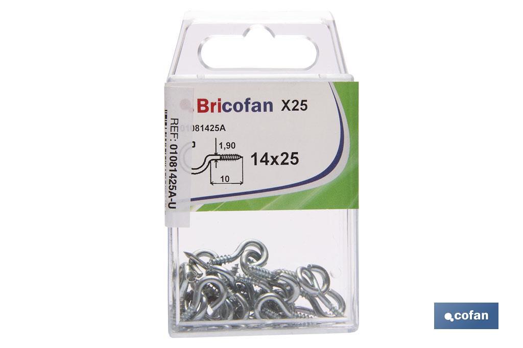 BL 17 UDS. 17X35 ZINCADO (PACK: 12 UDS) BL 17 UDS. 17X35 ZINCADO (PACK: 12 UDS)