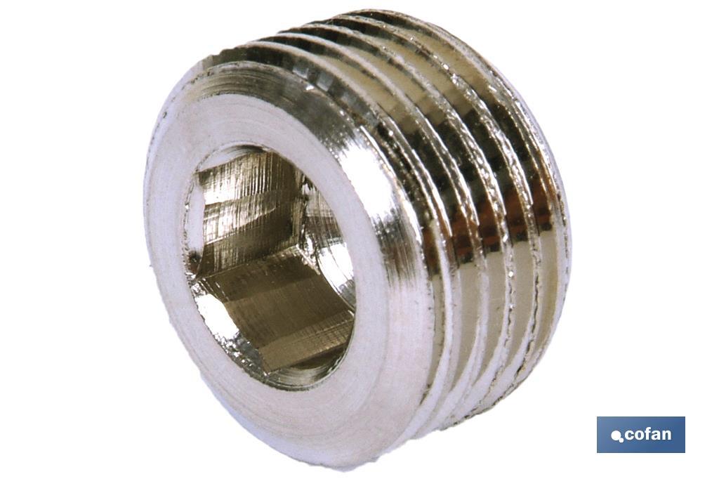 TAPON ALLEN CONICO S/CABEZA R-1/4 (PACK: 10 UDS) TAPON ALLEN CONICO S/CABEZA R-1/4 (PACK: 10 UDS)