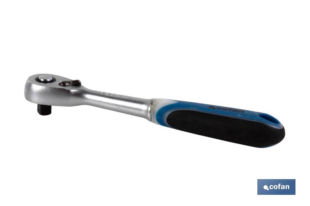 LLAVE DE CARRACA REVERSIBLE 1/4 (PACK: 1 UDS) LLAVE DE CARRACA REVERSIBLE 1/4 (PACK: 1 UDS)