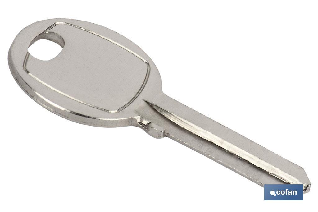 LLAVE BRUTO CANDADO 40MM (REF 10403110-28-10KA-28KA) (PACK: 1 UDS) LLAVE BRUTO CANDADO 40MM (REF 10403110-28-10KA-28KA) (PACK: 1 UDS)