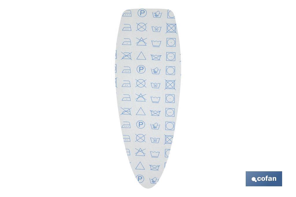 FUNDA TABLA PLANCHAR ALGODÓN 135X53 cm MODELO 7 (PACK: 1 UDS) FUNDA TABLA PLANCHAR ALGODÓN 135X53 cm MODELO 7 (PACK: 1 UDS)