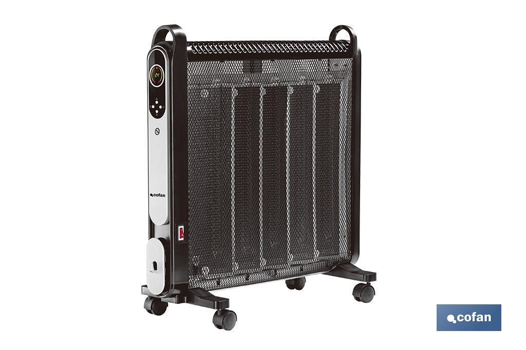 RADIADOR DE MICA BLANCO 2000W TEMPORIZADOR-MANDO (PACK: 1 UDS)