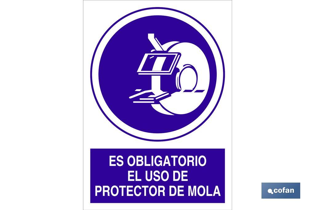 Es obligatorio el uso de protector de mola