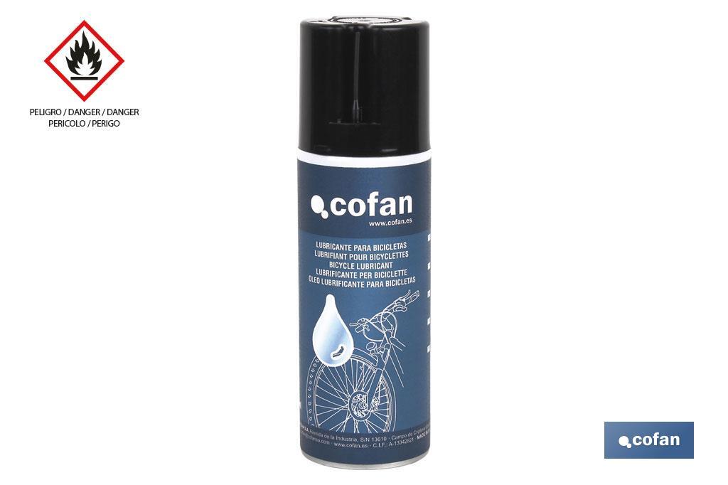 Lubricante para bicicletas 200 ml | Spray para cadenas | Protección antidesgaste