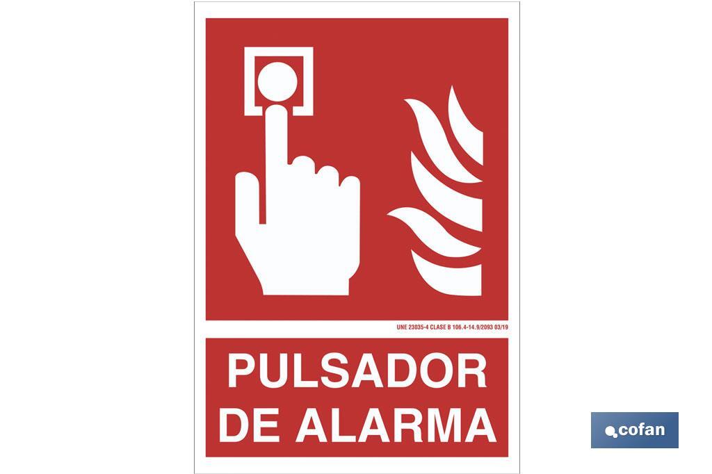 Pulsador de alarma